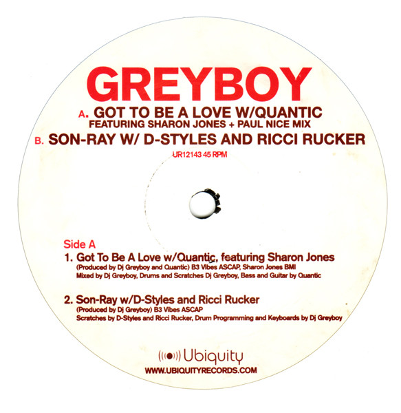Greybody feat.Sharon Jones - Got To Be A Love (DJ Prince More Funk mix)