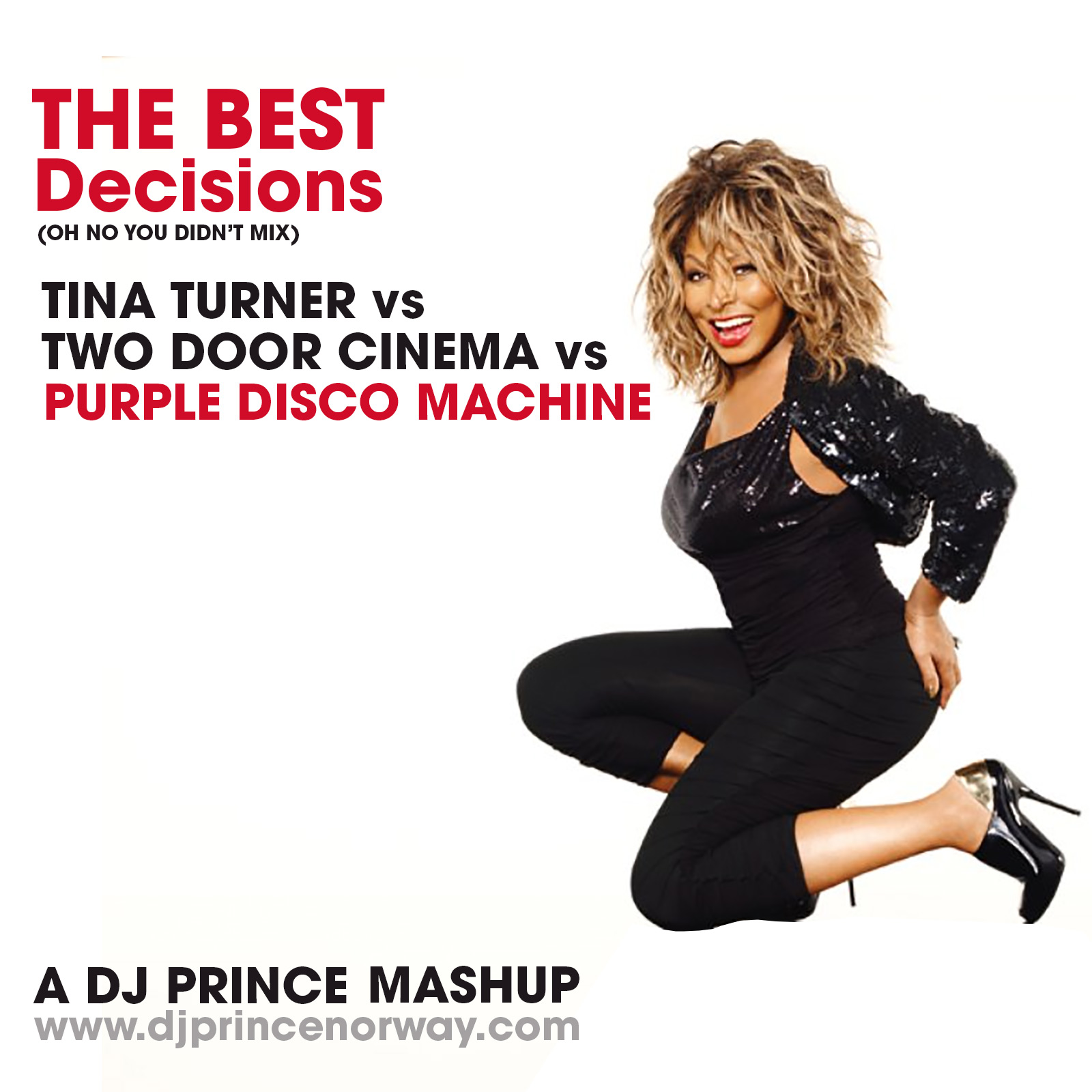 Tina Turner vs Two Door Cinema - The Best Decisions (DJ Prince Mashup)